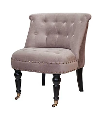 фото Низкое кресло Aviana Taupe Velvet