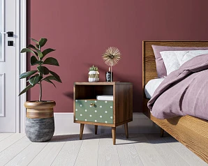 стильные Тумбочка "Berber" с одним ящиком 12 принт арт BB06/Print_12, разноцветная