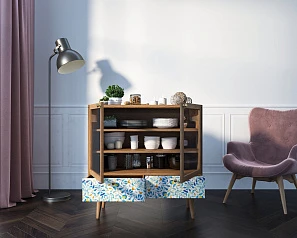 фото Буфет низкий "Berber" принт 46 арт BB47/Print_46