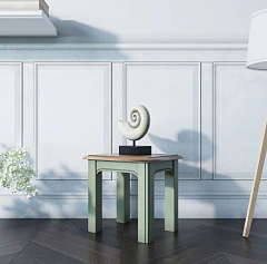 Прикроватная консоль Olivia малая арт GC2003/3ETG в интерьере