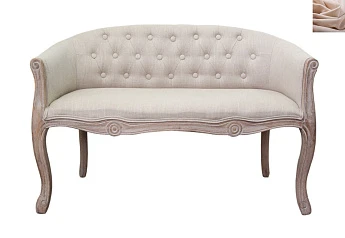 купить стильный Дизайнерский двухместный диван Kandy Double Mocca цвет бежевый в интернет-магазине