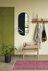 стильные СКАМЬЯ HUBSCH, БУМАЖНЫЙ ШНУР, ДУБ FSC, НАТУРАЛЬНЫЙ