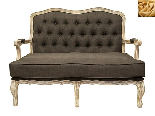 купить стильные Прямой диван модерн Yareli Brown V2 желтый