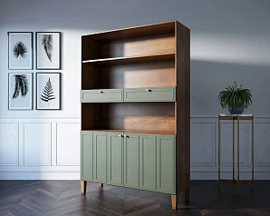 заказать Стеллаж широкий двухстворчатый "Andersen" арт AN17 в интернет-магазине