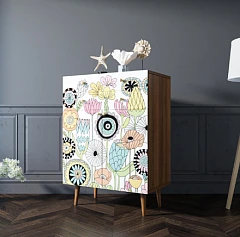 купить стильные Комод "Berber" большой арт BB12/Print_03 в интернет-магазине