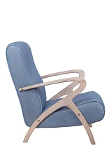 Низкое кресло Fobos blue на заказ