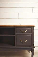 фото Комод под TV «Leontina Black»  арт ST9328BLK в интерьере