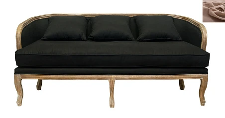 красивый Диван ретро Nora коричневый на заказ