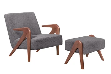 купить стильные Кресло с пуфом для гостиниц Arrow BR V4 в интернет-магазине