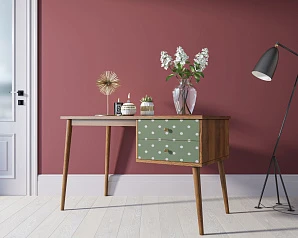 купить Стол рабочий "Berber" принт 12 с одной тумбой арт BB20/Print_12