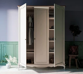 купить красивый Шкаф Leontina для одежды трехстворчатый арт ST9327/3