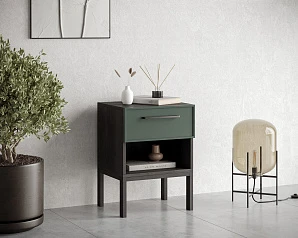 заказать Тумбочка с верхним ящиком "Nicole" арт NEM11G Зеленый