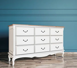 купить стильный Комод «Leontina» на девять ящиков арт ST9379 в интернет-магазине