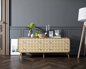 купить красивые Комод "Ellipse print" c принтом 1 арт EL01/Print_1 в интернет-магазине