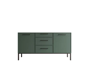 купить Комод две дверки и три ящика "Nicole" арт NEM08G в интернет-магазине