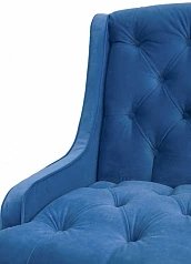 купить Прямой двухместный американский диван Sommet синий в интернет-магазине