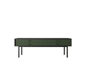 стильные Консоль с двумя ящиками "Emerson" арт EM23/green/L
