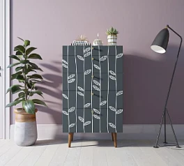 красивые Комод высокий "Berber" принт 18 арт BB10/Print_18 на заказ