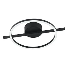 купить красивые 901113 Светодиодный потолочный светильник с регул тем-ры света AMANDOLO, 17W(LED), димм., алюминий, сталь, черн/пластик, белый, 2700-6500K, 1900lm