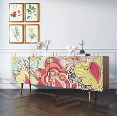 купить Комод "Berber" удлиненный 6 принт арт BB11/Print_06