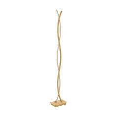 красивые 901107 Светодиодный торшер LASANA 4, 36W(LED), H1430, сталь, алюминий, светло-коричн/ пластик, белый, 3000K, 4700lm на заказ