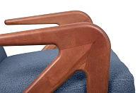 купить Кресло в современном стиле синее Arrow BR