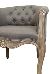 купить стильное Низкое кресло ретро Kandy Grey