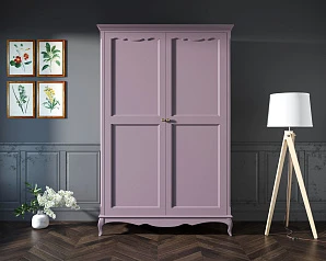 купить стильный Шкаф "Leontina Lavanda" двустворчатый арт ST9327KRL в интернет-магазине