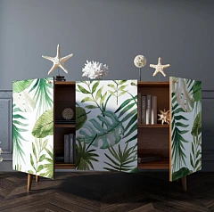 фото Комод три дверки "Berber" принт 4 арт BB01/Print_04