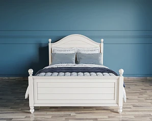 купить Кровать в стиле Прованс "Odri" 140х200 см арт 2141/14