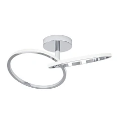 красивые 902145 Светодиодный настенно-потолочный светильник с регулировкой цветовой температуры CONGIUNTI, 12W(LED), 2700K, 4000K, 6500K, 1500lm, сталь, хром, на заказ