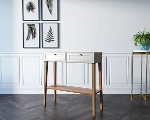 заказать Консоль узкая "Andersen" арт AN19WH в интернет-магазине