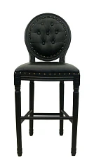 Дизайнерский барный стул Filon Button Black