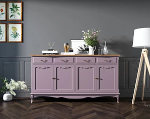 красивый Комод "Leontina lavanda" с ящиками и дверками арт ST9345L в интернет-магазине