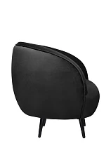 фото Мягкое кресло для гостиниц Small Benee Black V2