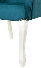 купить стильное Классическое кресло Deron Blue and White в интернет-магазине