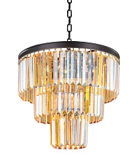 заказать Люстра Odeon 3 Rings Amber в интернет-магазине