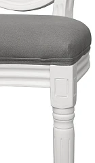 купить красивые Дизайнерский обеденный стул модерн Volker Grey and White в интернет-магазине