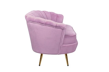 Диван ракушка Pearl Triple Pink