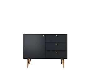 фото Комод "Berber" три ящика и дверка 33 принт арт BB34/Print_33 в интерьере