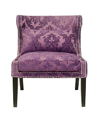 купить Мягкое полукресло с подлокотниками Suza Violet