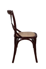 фото Стул Cross Back Chocolate в интерьере