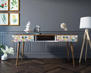 купить Стол рабочий "Berber" принт 3 арт BB18/Print_03 в интернет-магазине