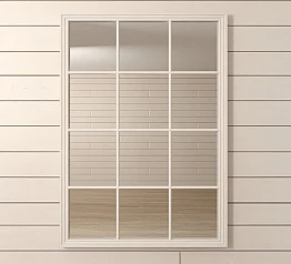 фото Зеркало "Florence" белое арт 201-10ETG в интерьере