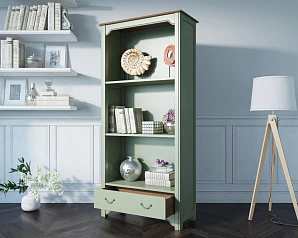 красивый Стеллаж из массива дерева "Olivia" арт CB3003 в интернет-магазине