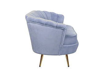 купить Трехместный диван ракушка для гостиниц Pearl Triple Blue