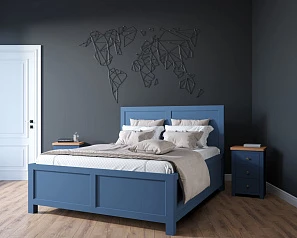 Кровать двуспальная "Jules Verne" 160*200 арт JV16ETGB в интернет-магазине