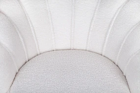 красивые Низкое кресло ракушка Pearl цвет белый в интернет-магазине