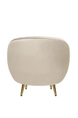 красивые Мягкое кресло для гостиниц Small Benee Beige в интернет-магазине