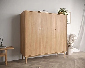 купить Шкаф трехстворчатый низкий Bubble Solid арт BBL04S в интернет-магазине